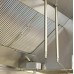 Commercial Kitchen Restaurant Duty Canopy Hood Grease Cup- Removable Keyhole Mount 4” Deep (Large Capacity Grease Cup)