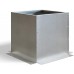Exhaust Fan Roof Curb- 19.5” square x 20” high, 18 gauge galvanized steel construction, vented bolt together flat roof curb (19.5 square)