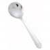 Winco 0002-04 6 Windsor Flatware Stainless Steel Bouillon Spoon