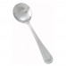 Winco 0005-04 6-1/8 Dots Flatware Stainless Steel Bouillon Spoon