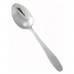 Winco 0008-01 Manhattan 6-1/8 Flatware Stainless Steel Solid Handle Teaspoon