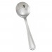 Winco 0021-04 5-7/8 Continental Flatware Stainless Steel Bouillon Spoon