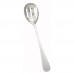 Winco 0030-24 11-1/2 Shangarila Flatware Stainless Steel Banquet Slotted Serving Spoon