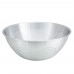 Winco ALO-12 12 Qt. Aluminum Chinese Colander