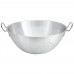 Winco ALO-16H 16 Qt. Aluminum Colander with Handles