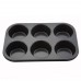 Winco AMF-6NS 6-Cup Non-Stick Muffin Pan