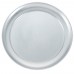 Winco APZT-8 8 Wide Rim Aluminum Pizza Pan