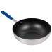 Winco ASFP-11NS 11 Non-Stick Aluminum Stir Fry Pan with Silicone Handle