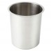 Winco BAMN-12 12 Qt. Stainless Steel Bain Marie Pot