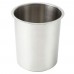Winco BAMN-3.5 Stainless Steel 3 1/2 Quart Bain Marie Pot