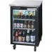 Beverage-Air BB24HC-1-G-B 24 Black Glass Door Back Bar Refrigerator