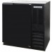 Beverage-Air BB36HC-1-F-B 36 Black Solid Door Food Rated Back Bar Refrigerator