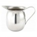 Winco BCS-10 10 oz. Stainless Steel Bell Creamer