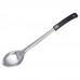 Winco BHON-11 11 Stainless Steel Solid Basting Spoon with Plastic Handle