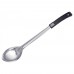 Winco BHON-15 15 Stainless Steel Solid Basting Spoon with Plastic Handle