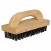 Winco BR-9 Butcher Block Brush with Steel Bristles