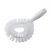 Winco BRV-10 9-1/4 White Vegetable Brush with Polyester Bristles