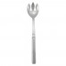 Winco BW-NS3 11-3/4 Hollow Stainless Steel Handle Notched Salad Spoon