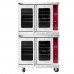 Migali C-CO2-LP 38 Liquid Propane Full Size Double Deck Convection Oven - 92,000 BTU