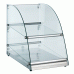 WowShowcase CA70 Curved Glass Dry Countertop Food Display Case