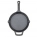 Winco CAST-10 FireIron 10 Pre-Seasoned Cast Iron Skillet