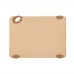 Winco CBK-1218BN Brown StatikBoard Plastic Cutting Board with Hook, 12 x 18 x 1/2