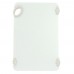 Winco CBN-1218WT White StatikBoard Cutting Board with Hook, 12 x 18 x 1/2