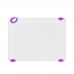 Winco CBN-1824PP Purple StatikBoard Cutting Board with Hook, 18 x 24 x 1/2