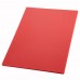 Winco CBRD-1520 Red Plastic Cutting Board, 15 x 20 x 1/2