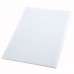 Winco CBWT-610 White Plastic Cutting Board, 6 x 10 x 1/2