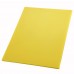 Winco CBYL-1218 Yellow Plastic Cutting Board, 12 x 18 x 1/2