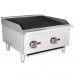 Wowcook CCB-24 24 Gas Countertop Radiant Charbroiler - 60,000 BTU