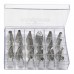 Winco CDT-24 24 Piece Stainless Steel Cake Decorating Tube Set