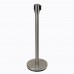 Winco CGS-38S 36 Stainless Steel Stanchion Post with 78 Retractable Belt