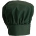 Winco CH-13GN 13 Green Chef Hat with Adjustable Velcro Closure