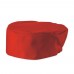 Winco CHPB-3RR Chefs Red Pillbox Hat, 3.5H, Regular