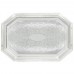 Winco CMT-1420 Octagonal Chrome-Plated Serving Tray, 20 x 14-1/2