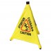 Winco CSF-4 20 Pop-Up Safety Cone Wet Floor Sign