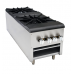 Wowcook CSP2 Double 18 Burner Commercial Gas Stock Pot Range - 220,000 BTU