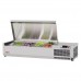 Turbo Air CTST-1200-13-N E-line 47 Countertop Salad Table - (8) 1/6 Size Pans or (4) 1/3 Size Pans