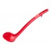 Winco CVLD-8R Red 8-1/2 Polycarbonate 3/4 oz Serving Ladle