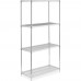 18D x 36L x 64H Chrome Wire Shelving Kit, 4-Shelf, NSF Listed