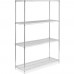 18D x 48L x 64H Chrome Wire Shelving Kit, 4-Shelf, NSF Listed