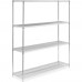 18D x 60L x 64H Chrome Wire Shelving Kit, 4-Shelf, NSF Listed