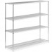 18D x 72L x 64H Chrome Wire Shelving Kit, 4-Shelf, NSF Listed