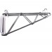 WowPrep 14 Deep Double Wall Mounting Bracket for Adjoining Chrome Wire Shelving