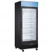 Wowcooler D10-B 27" Glass Door Merchandiser Freezer with LED Lighting