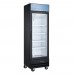 Wowcooler D12-B 27" Glass Door Merchandiser Freezer with LED Lighting