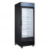 Wowcooler D30-B 31" Glass Door Merchandiser Freezer with LED Lighting