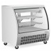 Wowcooler DC48-SS 48" Refrigerated Curved Glass Deli Meat Display Case, Stainless Steel